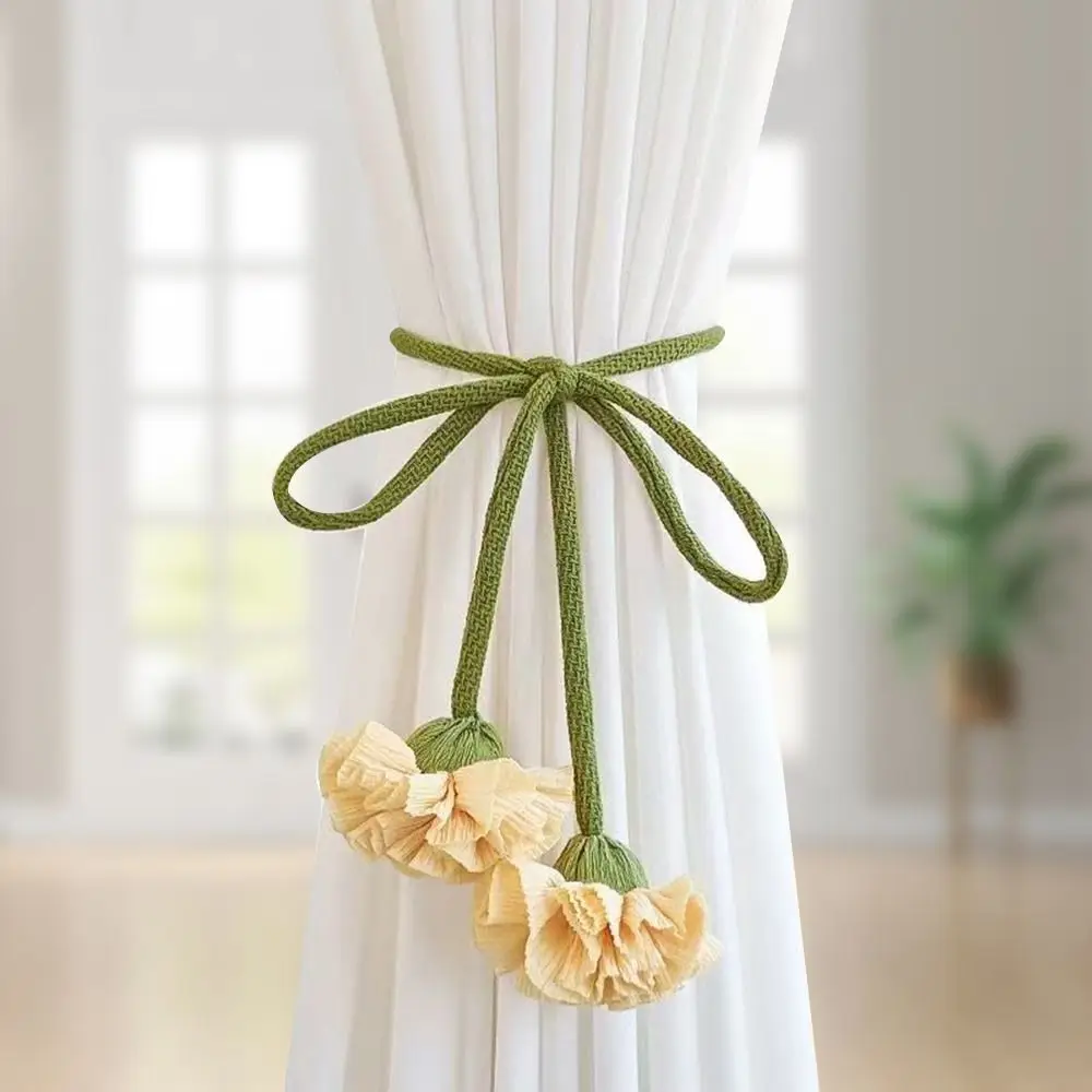 Flower Curtain Tieback 2