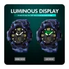 Skmei 1637 Dual Movement 3 Time Sport Wristwatch Mens Waterproof Electronic Watches Montre Homme Shockproof  Digital Men Watch 4