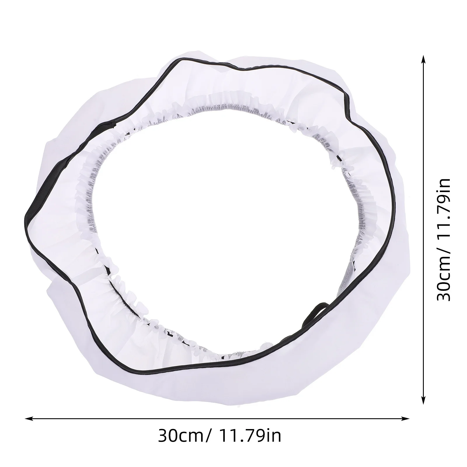 14 Inch Ring Light Diffuser Cover Foldable For 75W 600W Equivalent Photography Video Portrait Lighting Nylon Flash