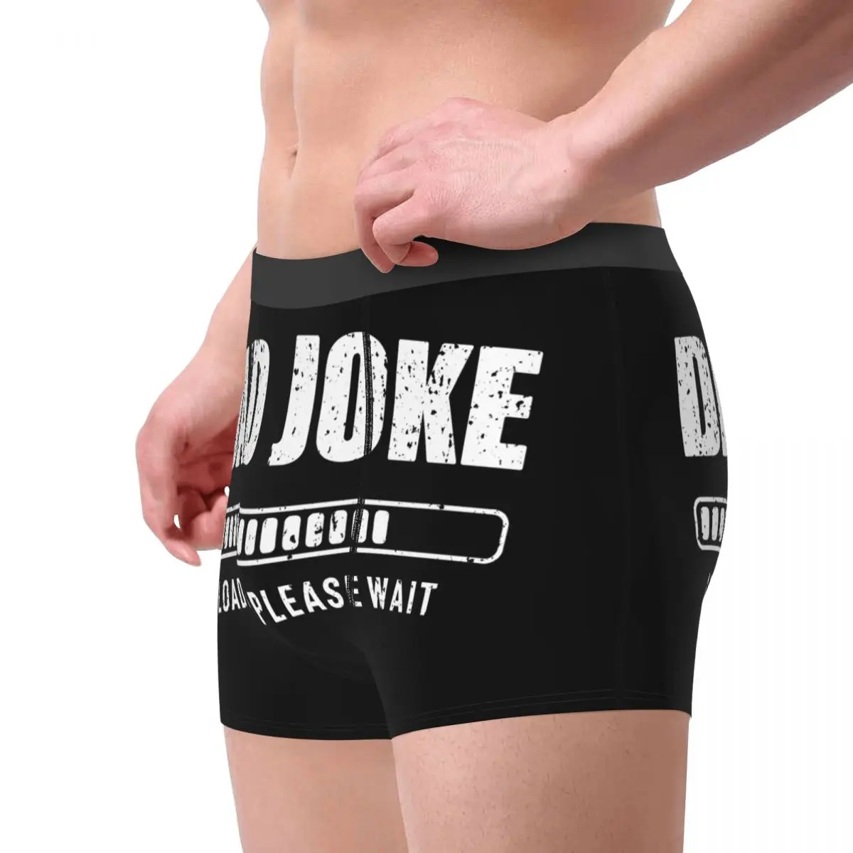 Men's Dad Joke Loading Bad Pun Underwear Daddy Grandpa Father's Day Sexy  Boxer Briefs Shorts Panties Homme Breathable Underpants - AliExpress