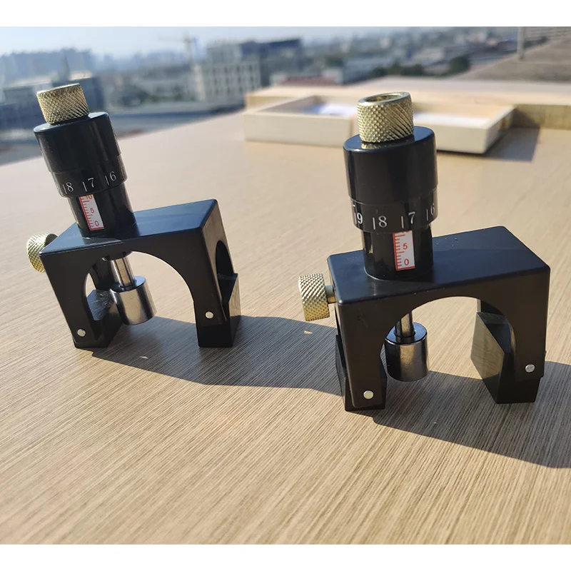 2pcs Precise Positioning Tool for Planer Woodworking Table Planing Adjustable Magnetic Planer Knife Setter Device Jig Height Set