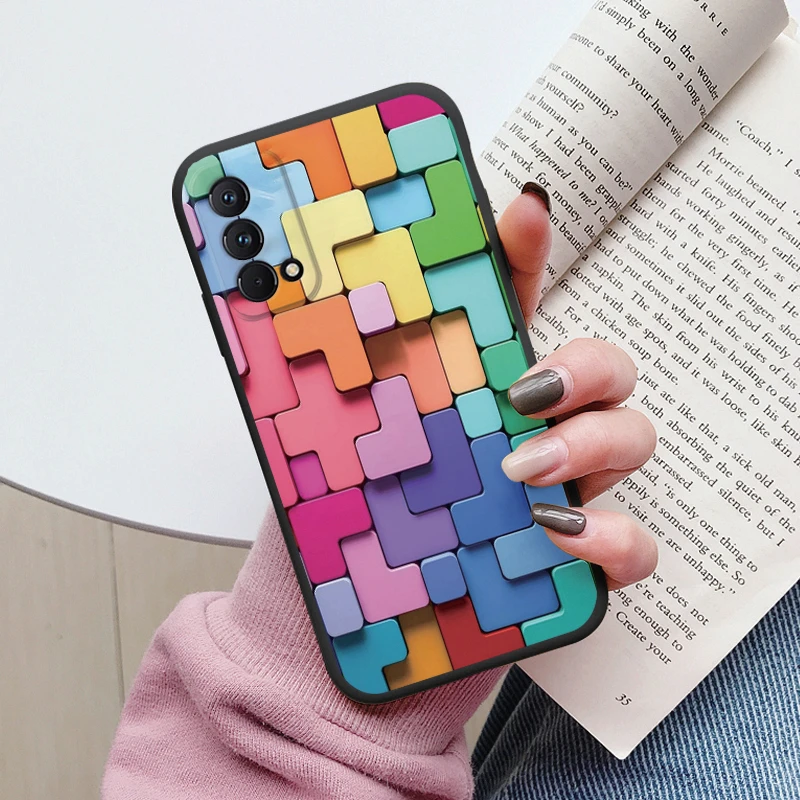 Cute Cartoons Soft Silicone Phone Case for Realme GT Master Edition and OPPO Realme Q3