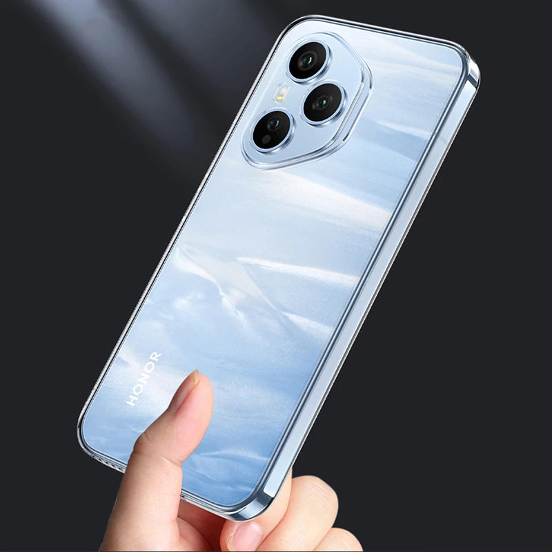 Luxury Clear Silicone Soft Case - Ultra Thin Transparent Back Cover Coque
