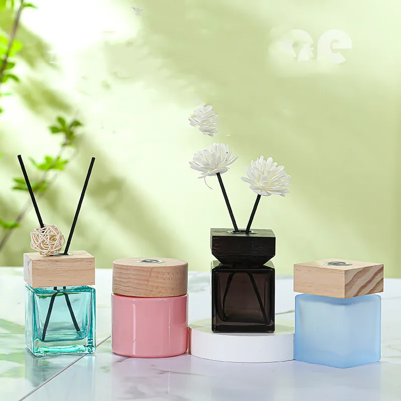 

2PCS 100/150ML Home Fragrance Essentia Oil Diffusion Bottle Air Freshener Decorative Glass Bottle for Scented Liquid