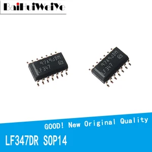 LF347DR LF347 LF347D SOP14 SOP-14 SMD новый оригинальный чипсет хорошего качества