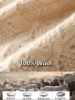 100% Merio Wool Fashion Beanies for Women Autumn Winter Fashion Hollow Out Soft Warm Wollen Skullies Cap Luxury Cashmere Bonnet 6