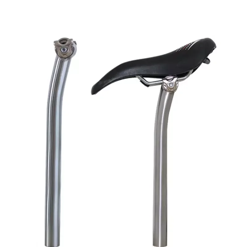 

Titanium alloy Seat Post folding bike parts ultralight straight bar