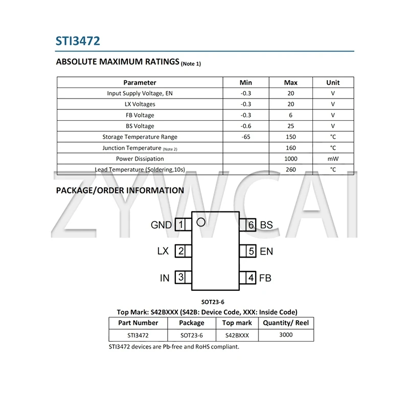 MT3608 STI3411 S20 STI3508 S35 STI3472 S42 STI3470 S47 STI3411A S15B STI3410 S15 STI3406 S10A STI3408B S10B Buck-Boost-Wandler – Detail 6