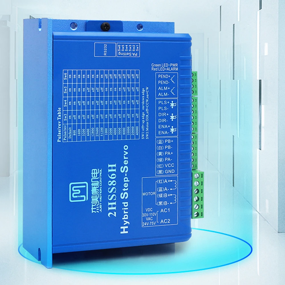 JMC 86J18118EC-1000 Nema 34 4.5 8.5Nm 12N Closed Loop Stepper