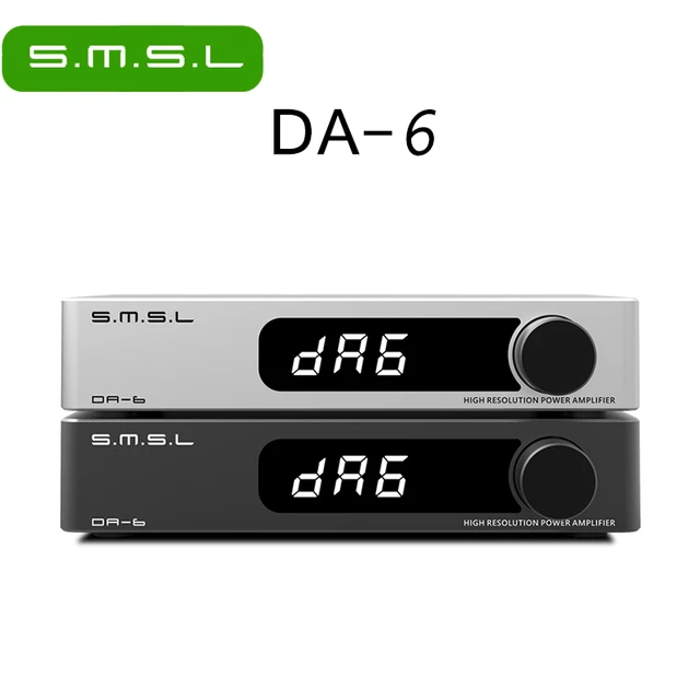 【色: シルバー】S.M.S.L DA-6 パワーアンプ Mini 70W*2