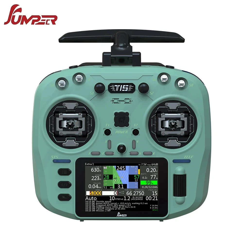 Jumper T15 Hall Sensor Color screen FPV Radio Controller EDGETX/ELRS For Long Rang RC Drone 2
