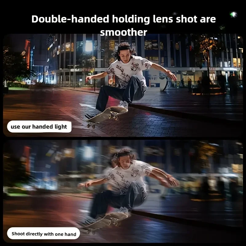 Portable Handheld LED Ring Fill Light USB Rechargeable Selfie Lamp for Phone Camera Makeup Live Broadcast Tiktok YouTube Video