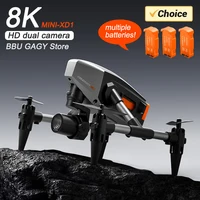 XD1 Mini Drone 4k HD Camera WIFI Alloy Anti-drop Optical Flow Positioning Quadcopter Remote Control Gift RC Toy for Kids gifts