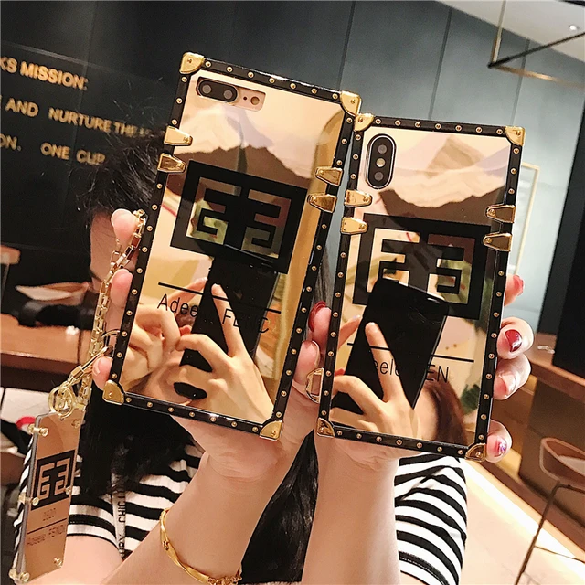 Square Phone Case Iphone 12 Pro Max  Iphone 11 Square Case Louis Vuitton -  Luxury - Aliexpress