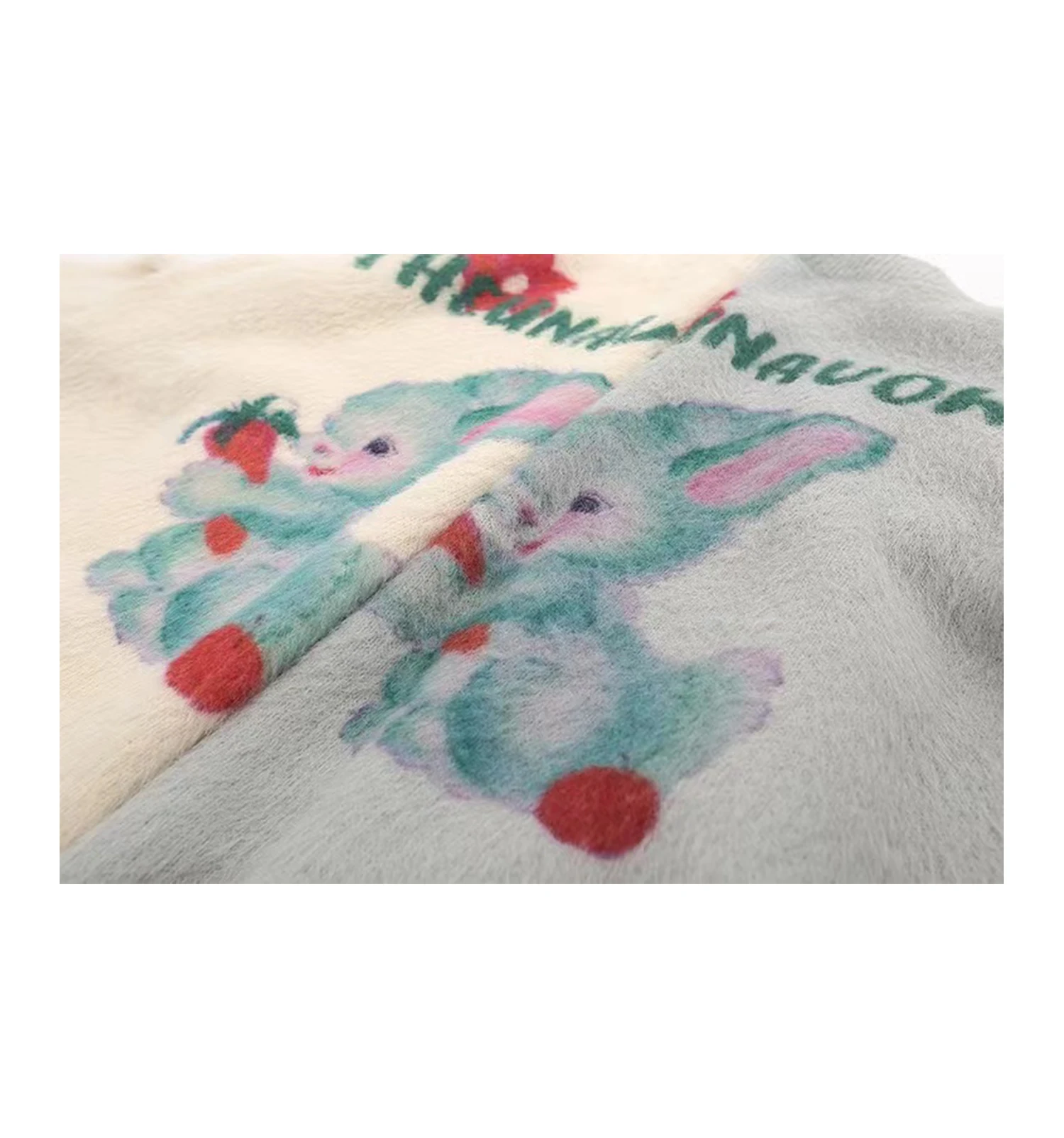 [GRAVER]★24FW★韓国人気★BIG RABBIT SWEATSHIRT JHTPSLR Y2K Bunny Pullover Sweater Women Teen Girls Cute