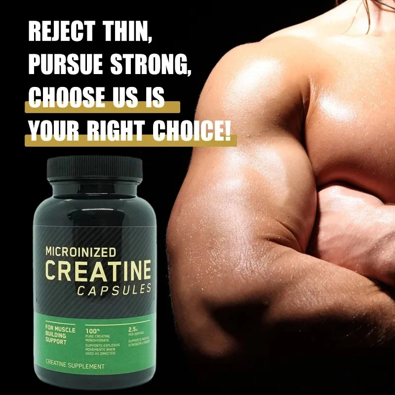 60 Capsules Creatine Muscle Building creatine monohydrate power 60-capsules-creatine-muscle-building-creatine-monohydrate-power