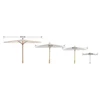 White Wedding Umbrella Cosplay Photo Prop Paper Party Decor Bridal DIY Craft - Image 5