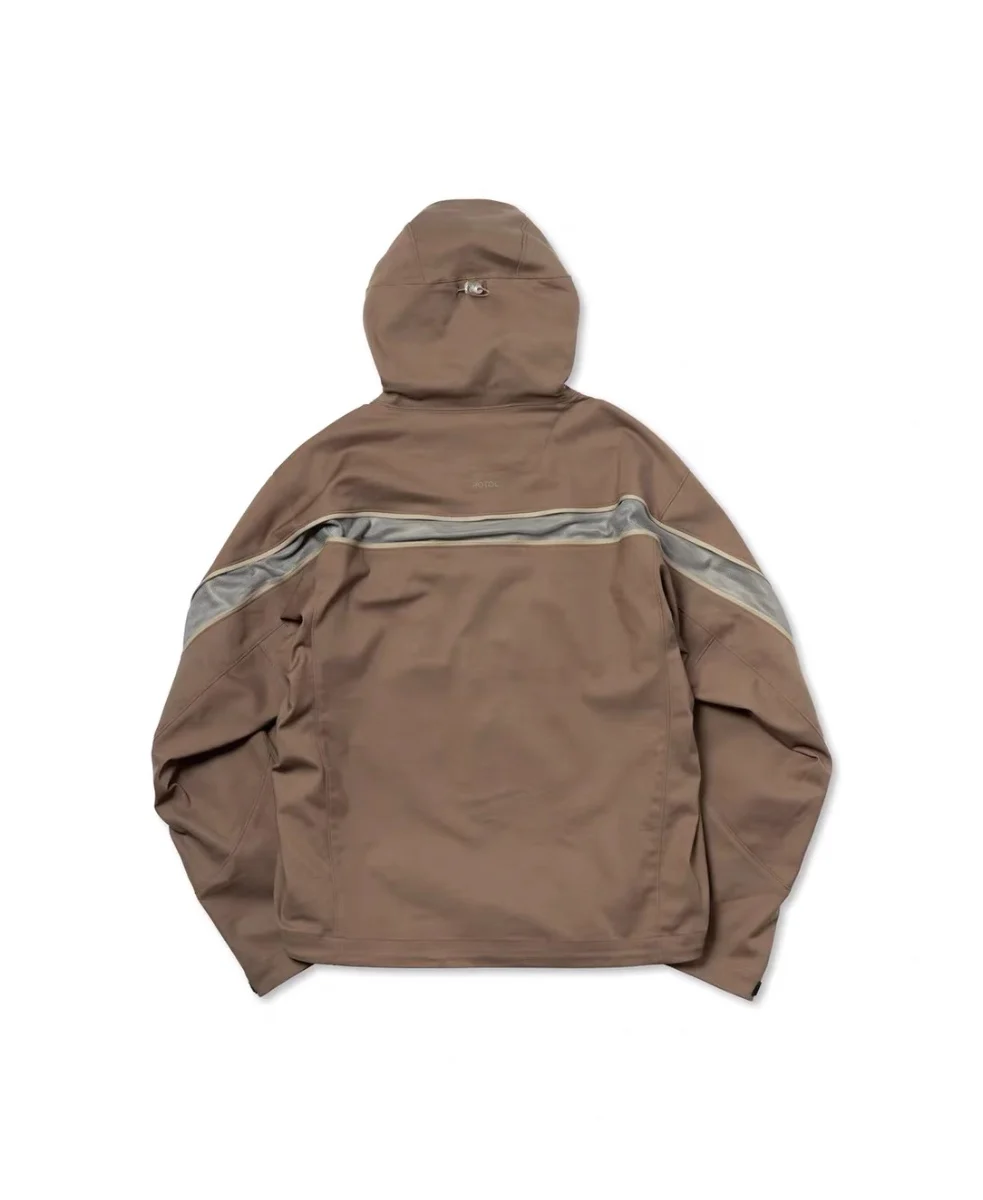 24SS ROTOL VENTILATION Wind Coat with Hooded Full Zipper 