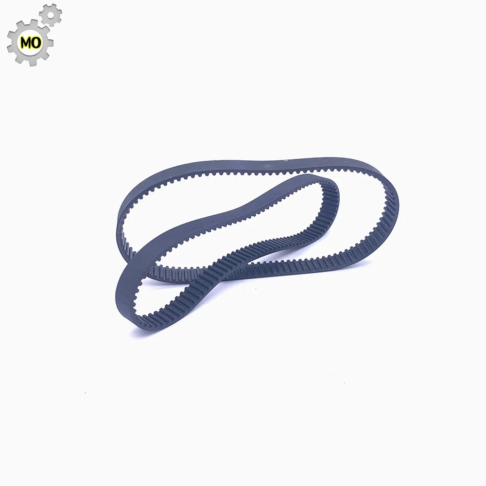 2GT 타이밍 벨트 길이 300 302 308 320 330 336 340 348 350 354 358 360 370 376 380 386mm 3D 프린터용 GT2 고무 폐쇄형 벨트