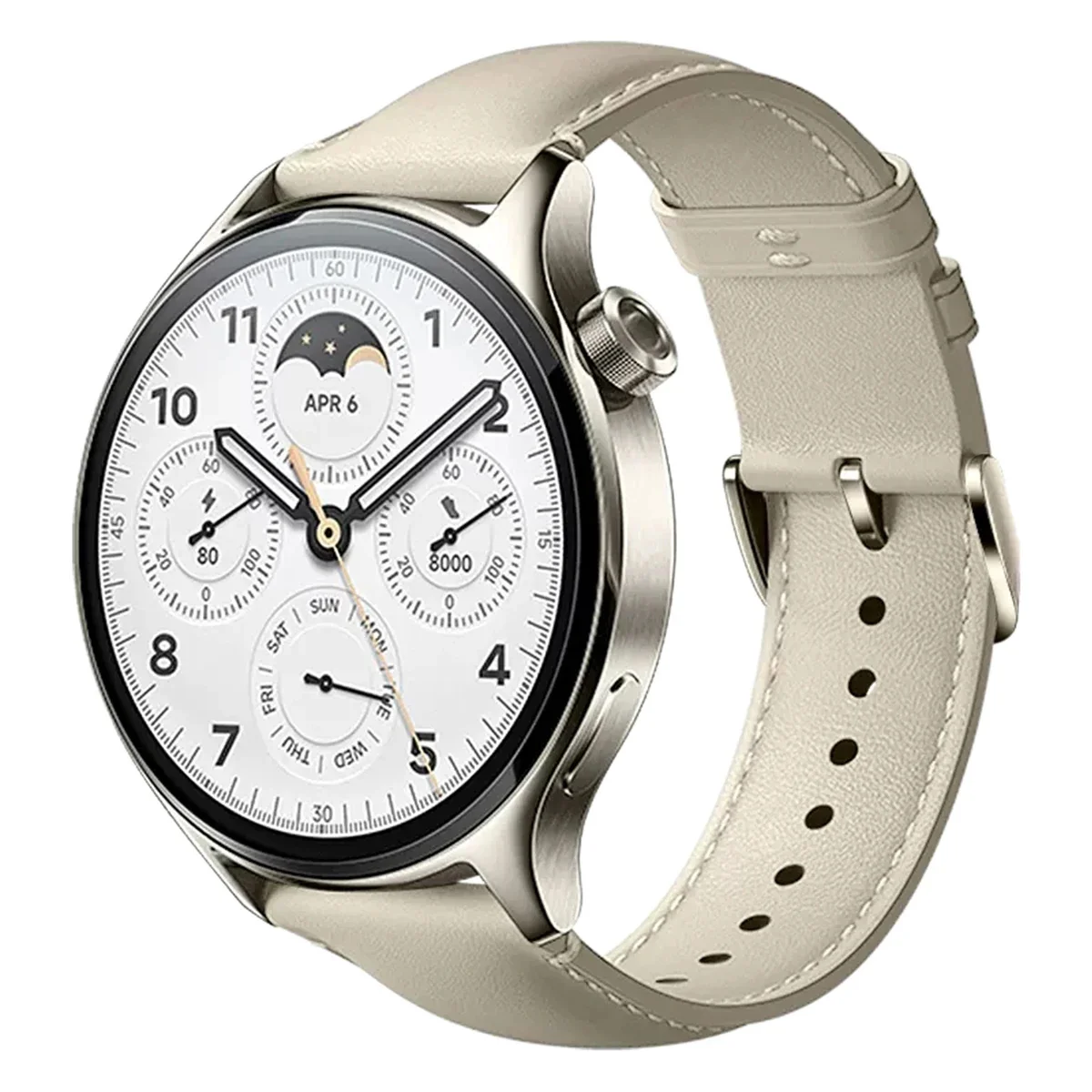 22mm Leather Watch Strap - Soft Sport Band Accessory in Classic Design