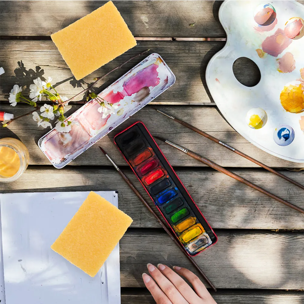 8Pcs 프리미엄 페인팅 클리너 지우개 고무 청소 도구 수채화 마스킹 유체 제거 미술 용품 ??스케이트 보드 유리