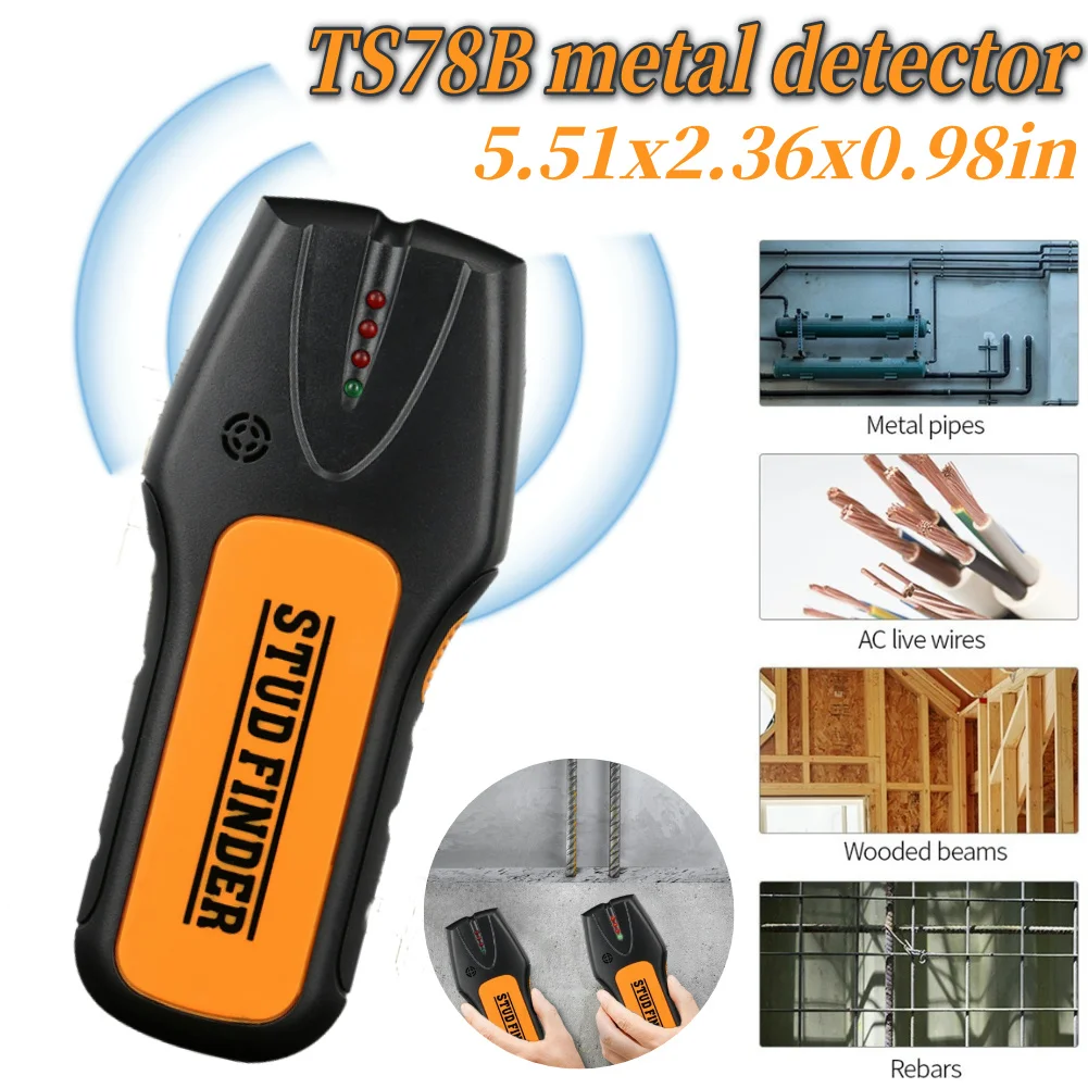 Wall Scanner Metal Detector Metal Wood Studs Wires Finder Detection Instrument