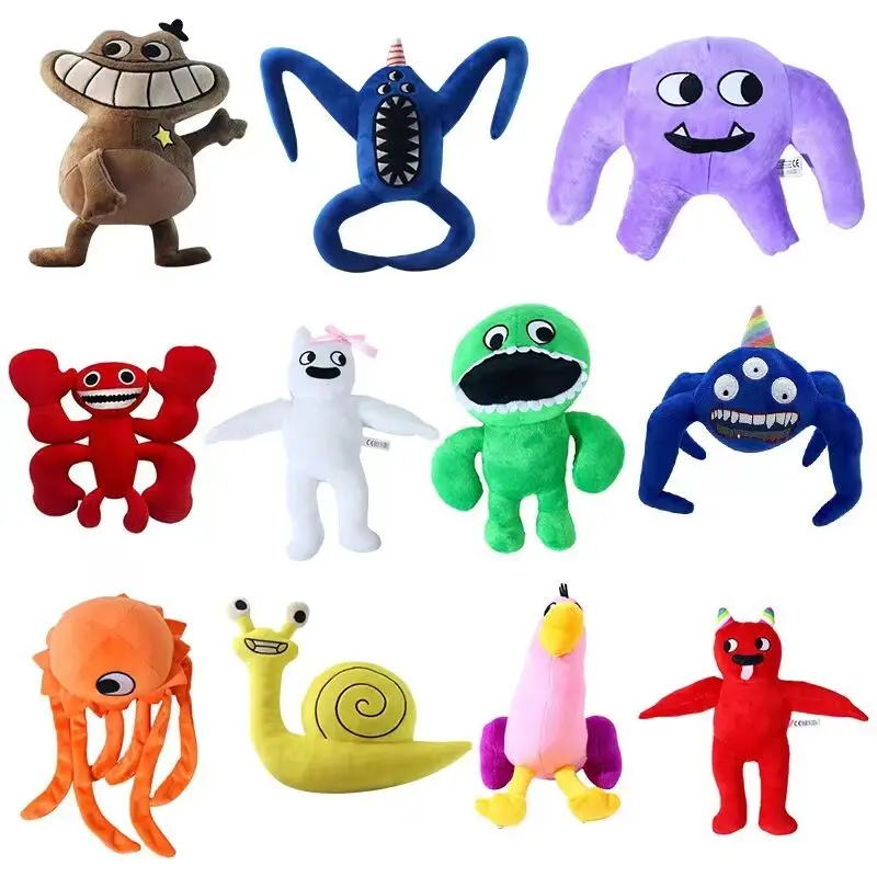 11pcs/lot  Garten Of Banban Plush Game Animation Surrounding High-Quality Children's Birthday Gifts and Holiday Gifts Plush Toys