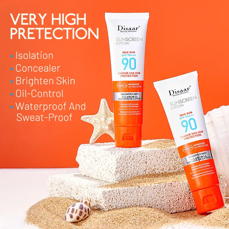 Sunscreen for body, arms, thighs, and isolation sunscreen lotion