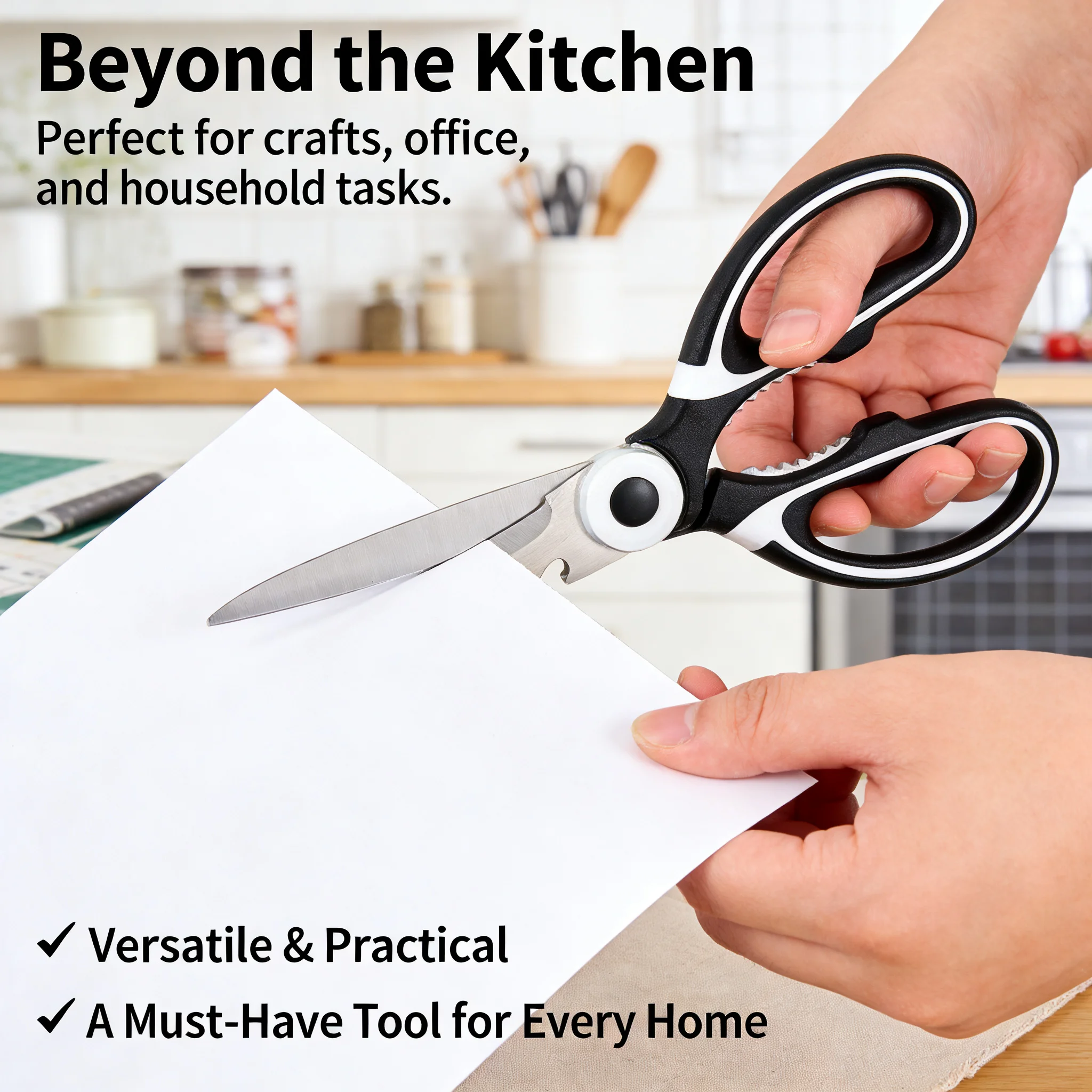 All-in-One Heavy Duty Kitchen Scissors 4