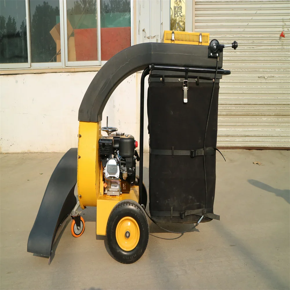 Leaf collecting cleaning blower suction leaf crusher suction machine for landscaping 6