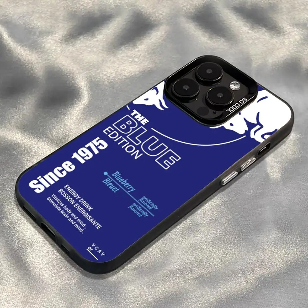 Fashion Red Anti-Fall Matte Back Phone Case
