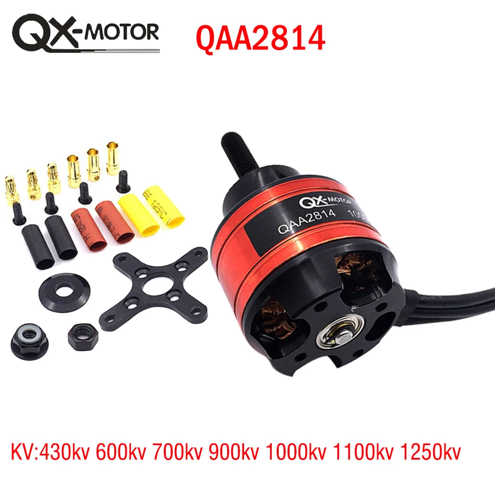 Купи QX-MOTOR QAA2814 3536 бесщеточный двигатель CW CCW 600KV 700KV 900KV 1000KV 1100KV 1250KV для фотокаблука радиоуправляемый самолет Мультикоптер за 1,841 рублей в магазине AliExpress