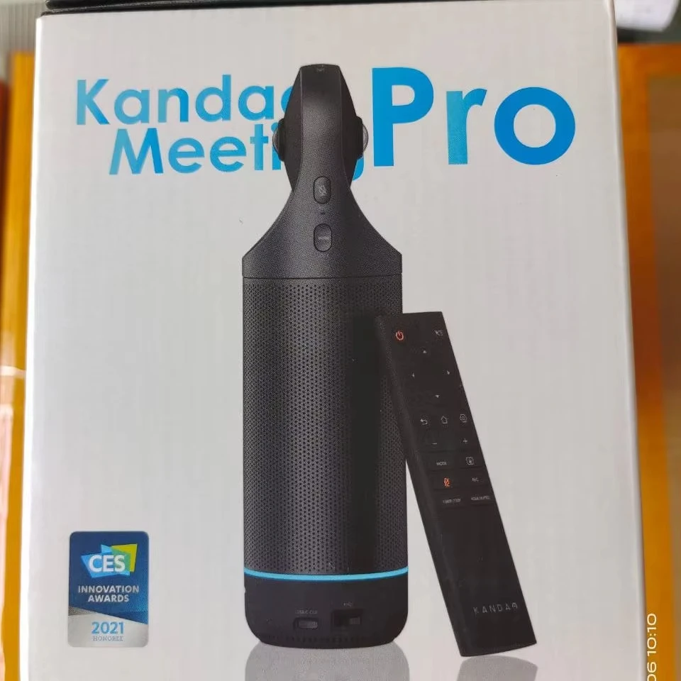 Kandao Meeting Pro Conference Camera with mini Directional Mics 360 Video Came Support Dingtalk/Skype/Zoom for Business Webcam