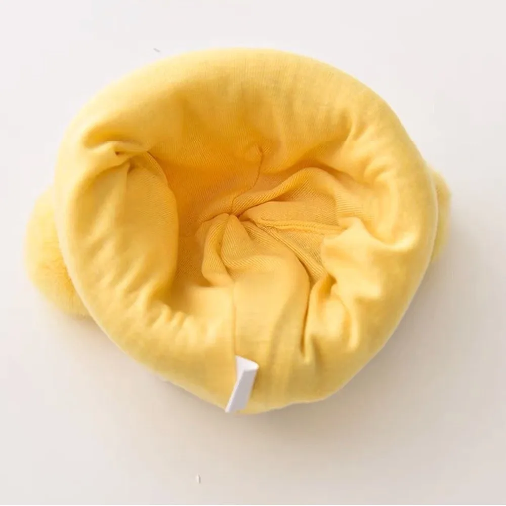 Polyester Fiber Baby Knitted Hat Warm Beanie for Kids