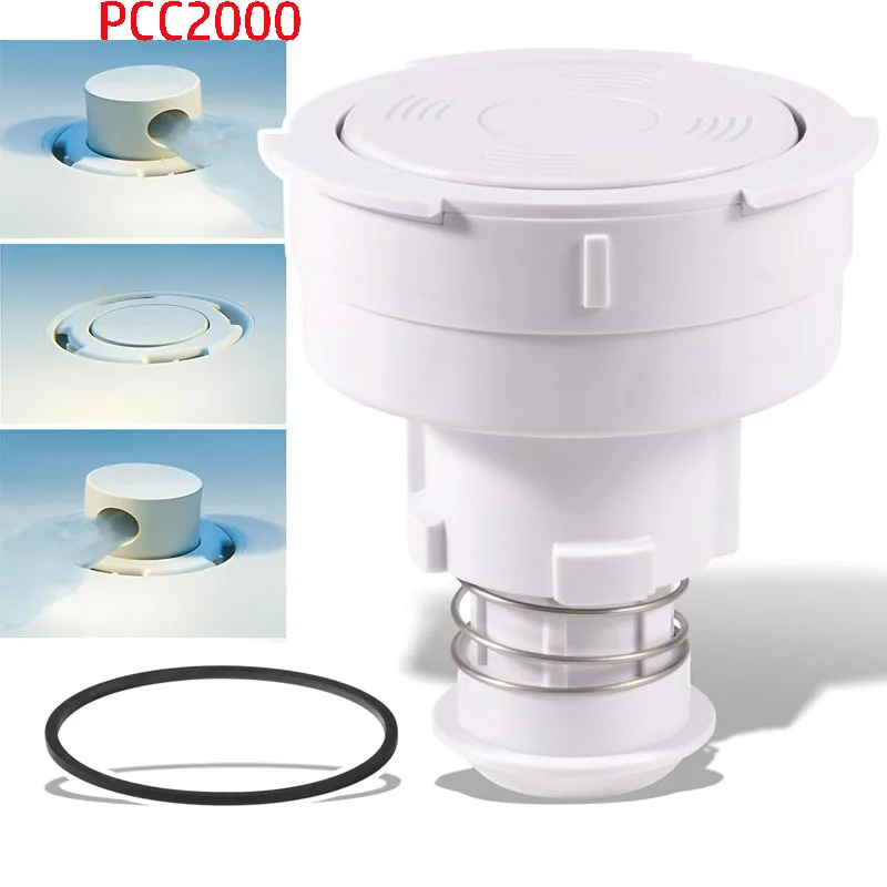 

Standard Replacement for Paramount PCC2000 Rotating Pop Up Head Nozzel for PCC 2000 in-Floor Cleaning System, White