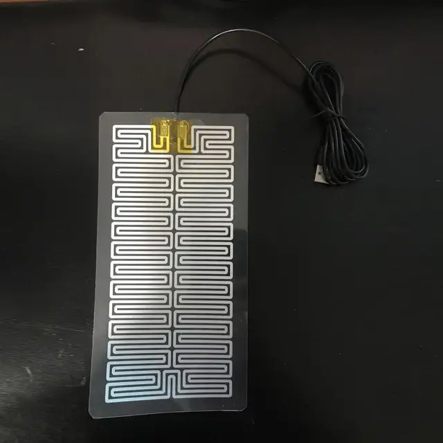 5 V Usb Fűtőpad Elektromos Meleg Szőnyeg Fűtőfilm Váll Nyak Derék Hátsó Hasi Párna Kisállat Ágy - Image 4