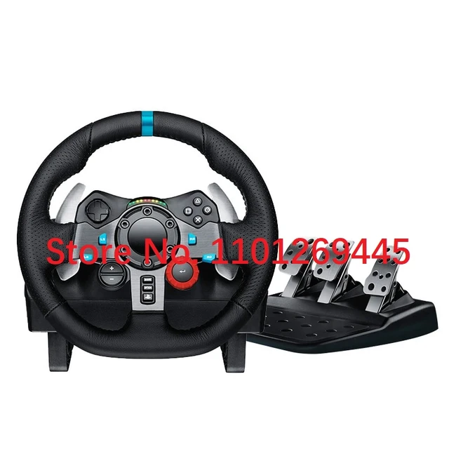 Volante Logitech G923 Gamer + Pedalera Racing Ps4 Pc Oficial