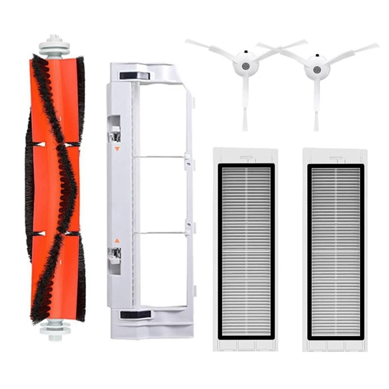 Replacement Parts For Iconic Brand Mijia 1/1S Roborock S5 Max S50 S51 S6 Max Robot Vacuum Cleaner Brush Cover Hepa Filter