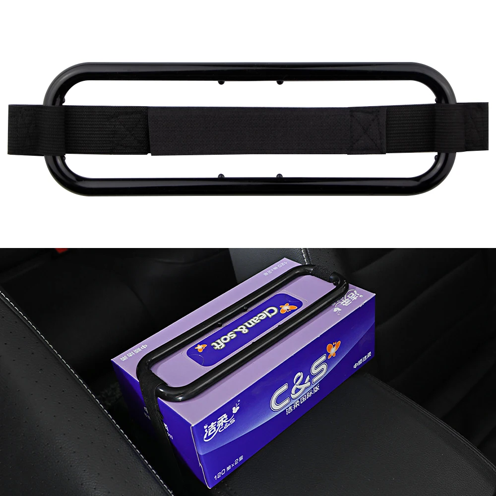 

Автомобильный держатель для салфеток SunVisor, бумажный пакет, крепкая Рамка для Hyundai Creta Ix25 Ix35 Kona Tucson I30 Solaris I20, автомобильный Стайлинг