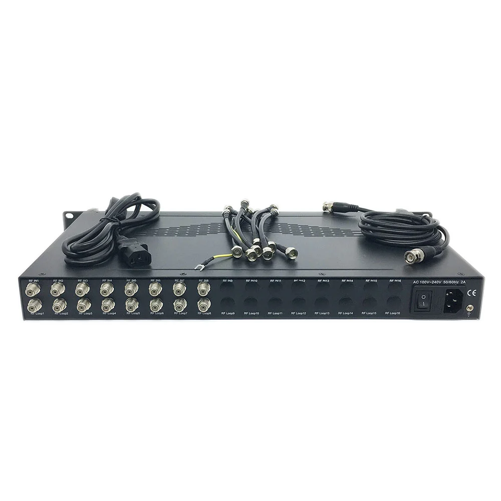 2026야타이 3508B- 16 튜너 튜너 IP 게이트웨이 2 ASI DVB S2 DVBC ISDBT ATSC 게이트웨이
