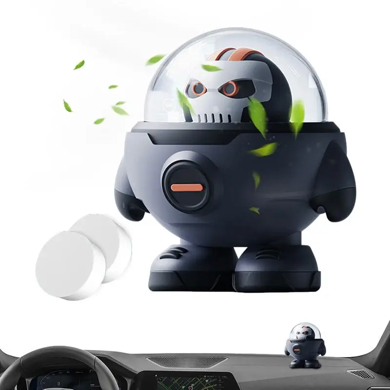 

Car Dashboard Air Freshener Skeleton Design Car Center Console Ornaments Long Lasting Aroma Diffuser Car Perfume Dashboard Decor