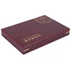 100Pcs Round Wood Coins Case Storage Holders Display Wooden Commemorative Collection Box Home Decoration 6