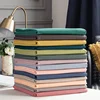WASART Pure cotton flat bed sheet summer bedspread soft bed linens 2 people couple luxury double bed bedding king size bedsheet 1
