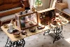 1/6 bjd ob11 miniature dollhouse furniture Mini model Dish Rack/Desktop Storage Rack/Document Rack 3