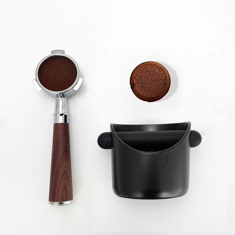 Coffee Knock Box Grind Dump Bin Grounds Container Bucket | Espresso Machine Accessories