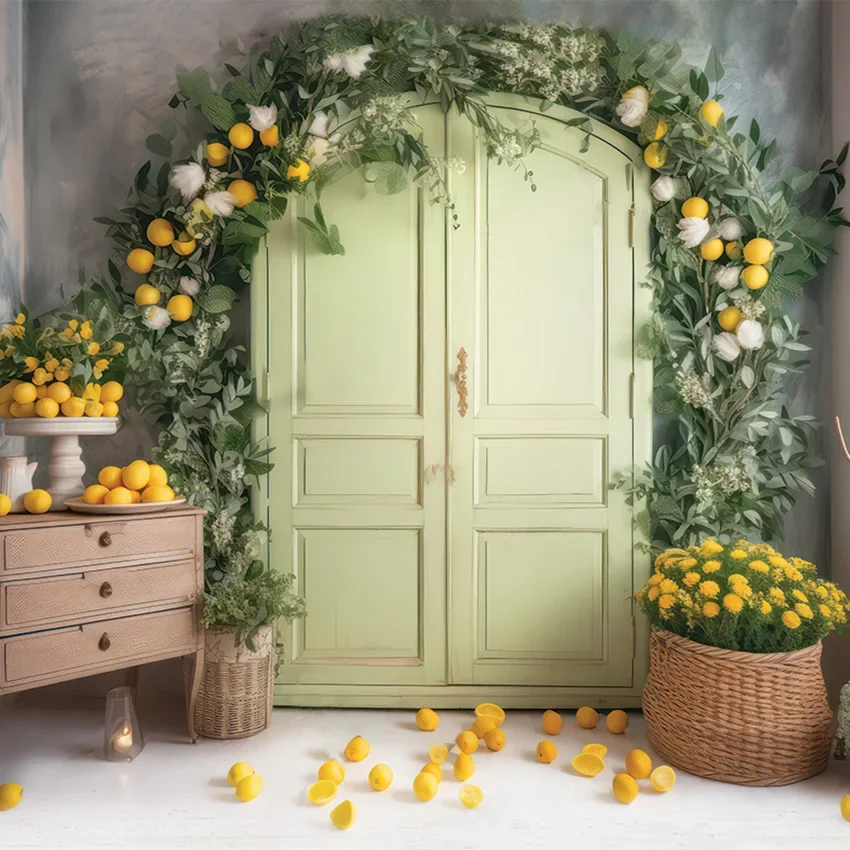 Mehofond 사진 배경 용수철 부활절 오두막 꽃, 어린이 생일 파티 케이크 스매쉬 초상화 장식 배경, 사진 스튜디오