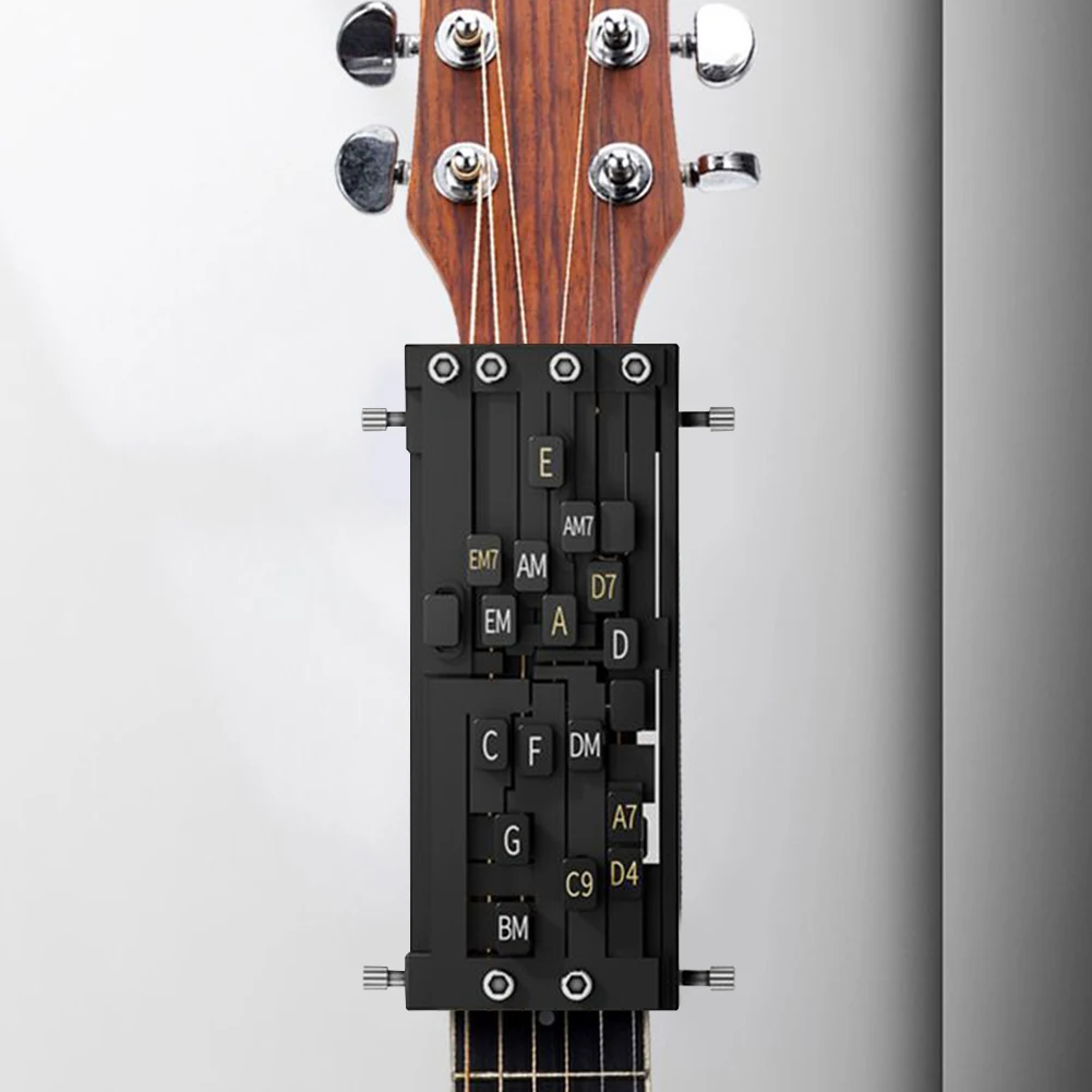 Guitar Chord Presser Guitar Chord Trainer Guitar Aid Chord Tool Guitar Aid Chords Trainer Guitar Accessories for Beginners
