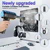 Portable Compressed Air Duster Blower Cleaner 50000RPM Charging Computer Household Car Blower Cleaner USB Car High Power 1