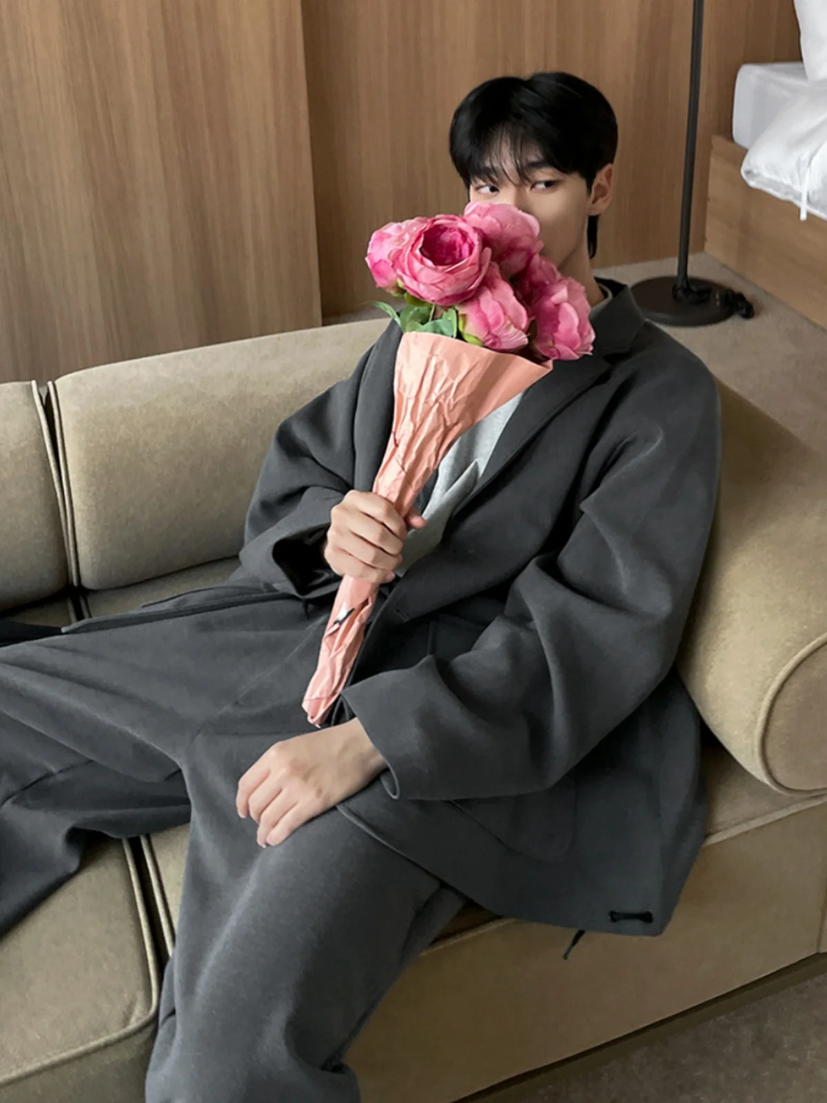 

MRCYC Autumn Loose Casual Straight Suit Set
