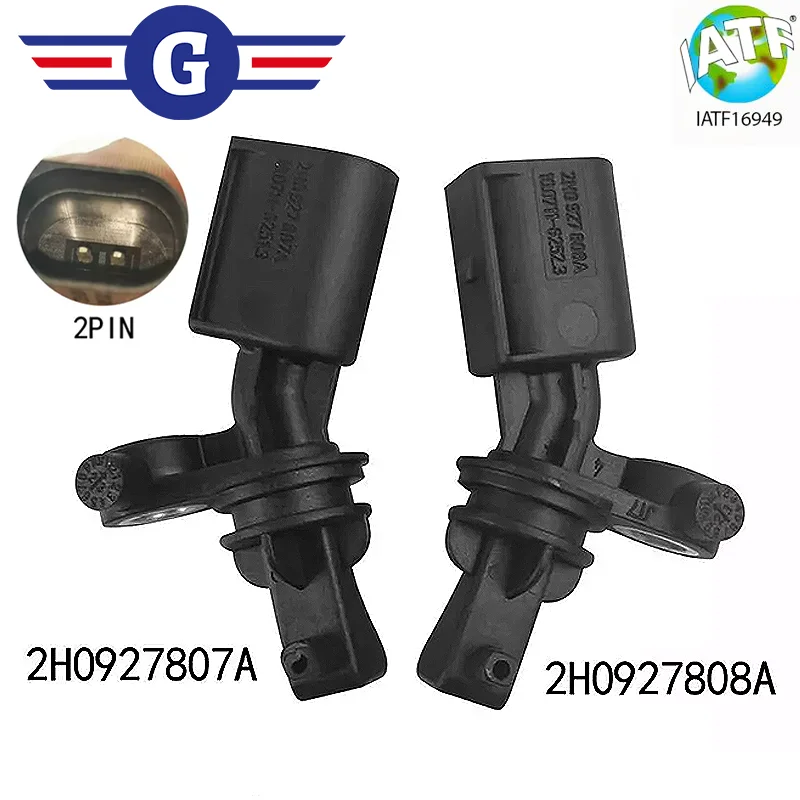 ABS brake sensor kit front pair + rear pair WHT003857 WHT003856 2H0927807A 2H0927808A For VW Passat B6 B7 Audi A3 Q3 S3 TT